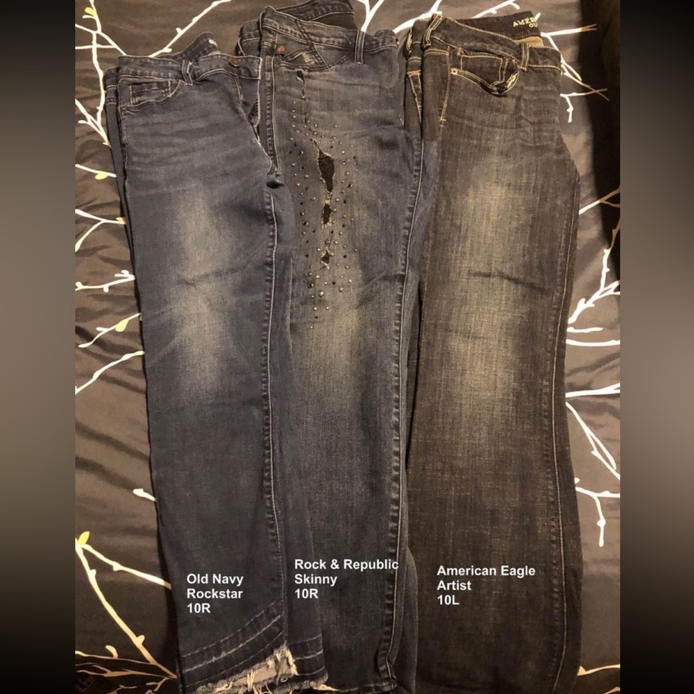 Lot of jeans size 10